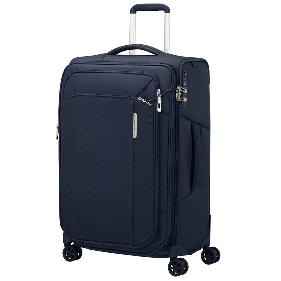 Samsonite trolley Respark 67 cm. Expandable donkerblauw, foto 3