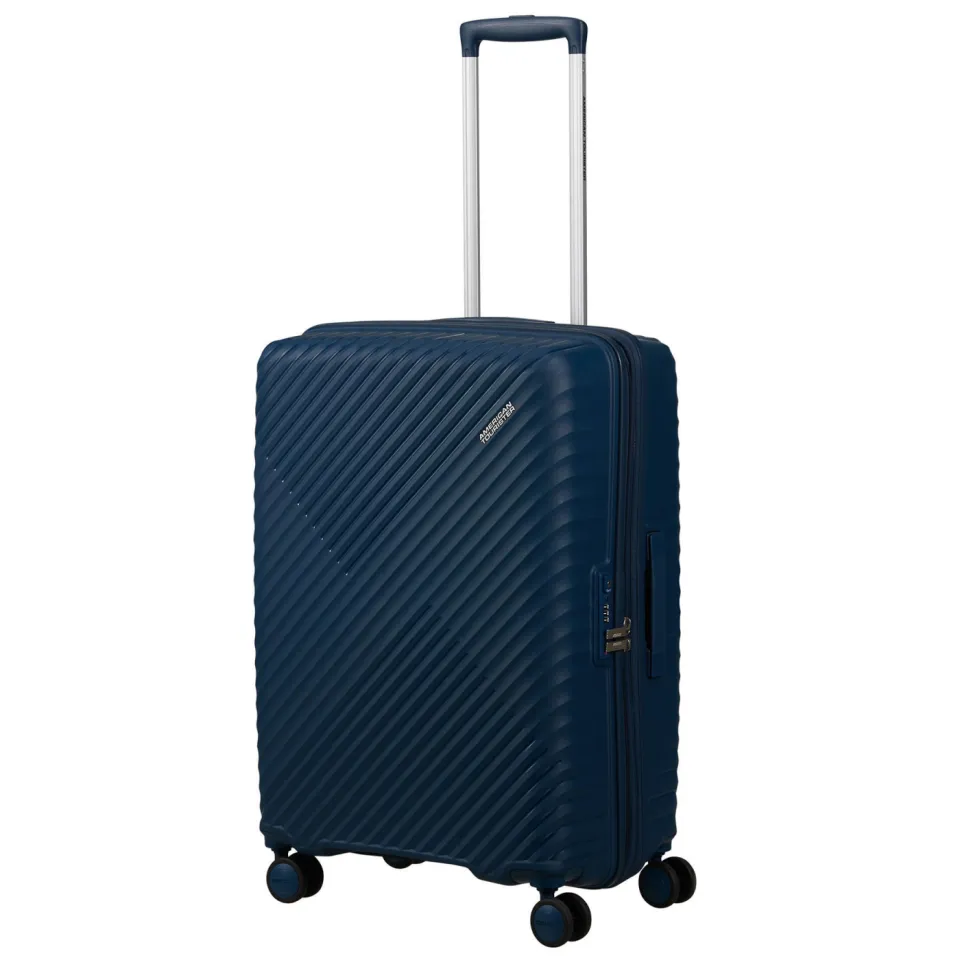 American Tourister Diablast spinner koffer 68 cm blauw, foto 3