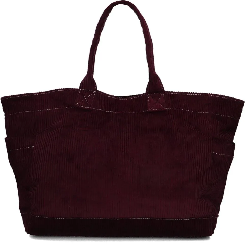 BECKSÖNDERGAARD Handtassen Corduroy Cecilia Bag Bordeaux - One size, foto 3