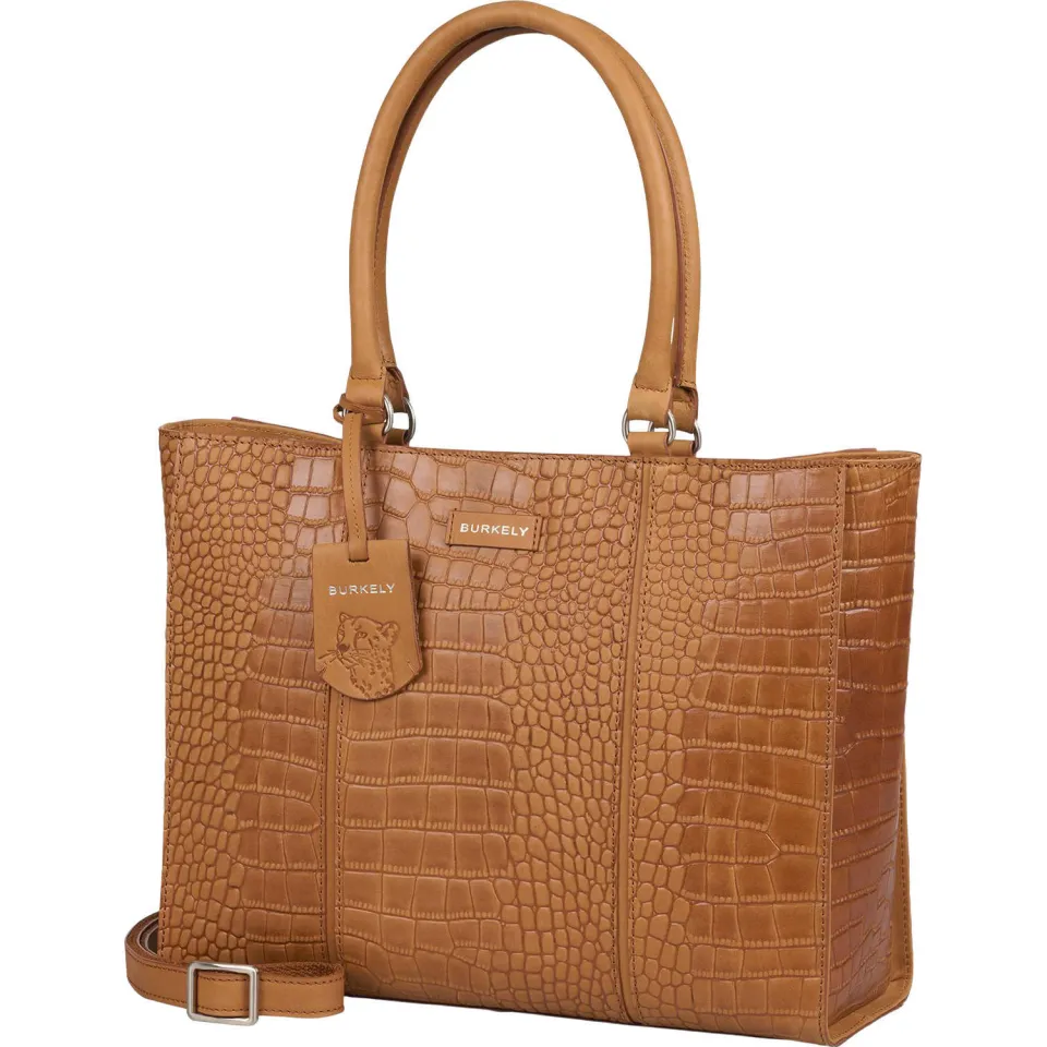 Burkely leren handtas met laptopvak Cool Colbie cognac, foto 2