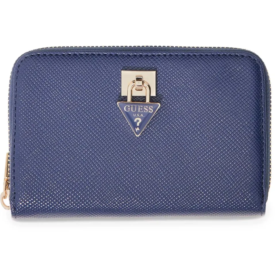 Guess Patsie portemonnee donkerblauw blauw, foto 2