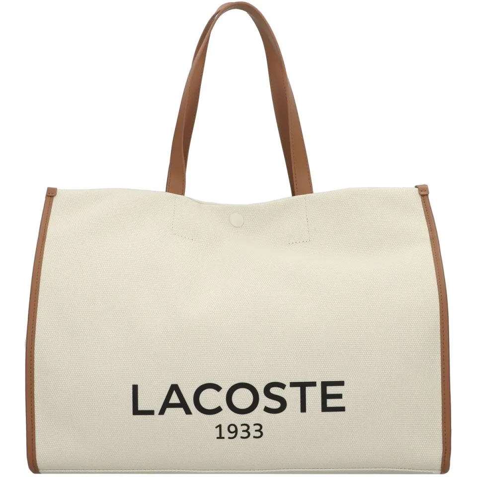 Lacoste Heritage Canvas shopper beige, foto 2