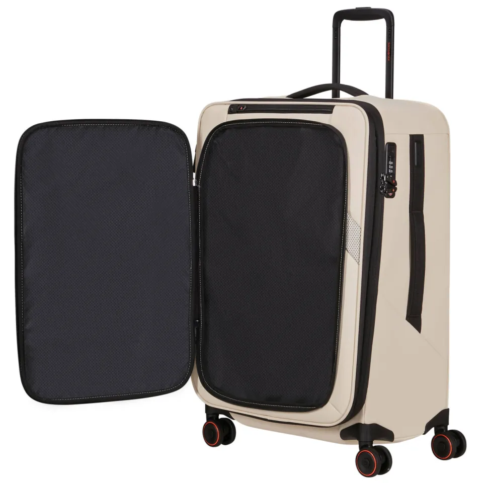 Samsonite Glazed spinner koffer beige