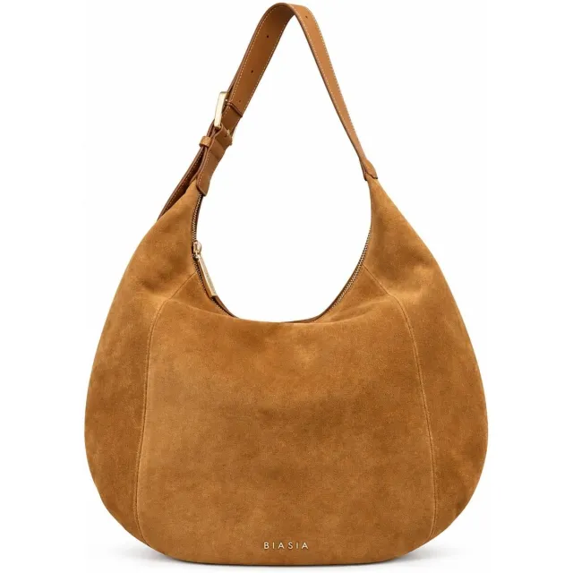 Francesco Biasia Handtas Francesco Biasia Croissant Bruin