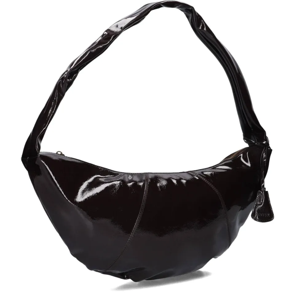 HVISK Schoudertassen Bianca Glossy Structure Bruin - One size, foto 2