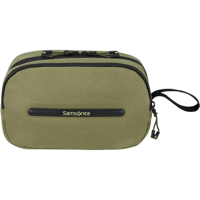 Samsonite Prodiver toilettas waxed wasabi groen