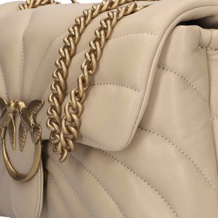 Pinko Schoudertassen Love Puff Classic Ecru - One size, foto 4