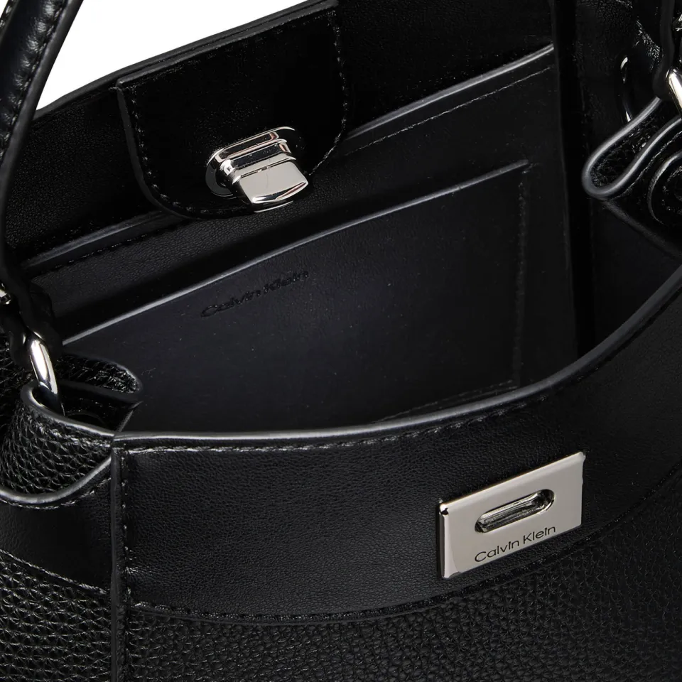 Calvin Klein crossbody tas Mix Media zwart, foto 3
