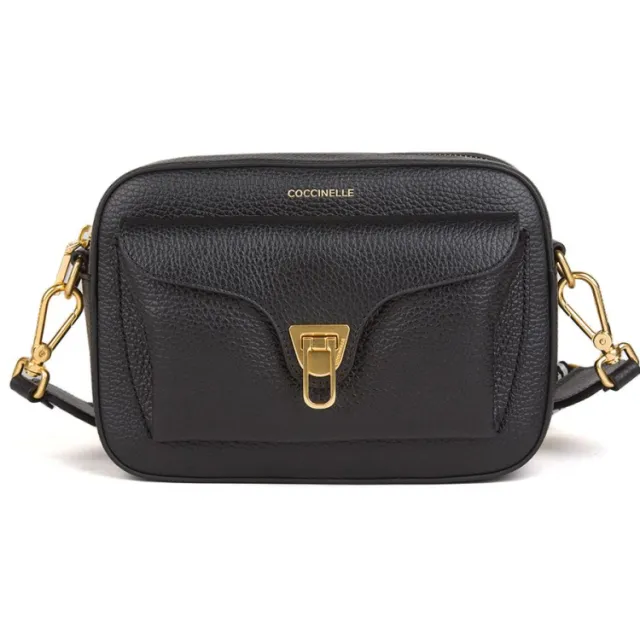 Coccinelle Beat Soft Ribb Handtas Zwart