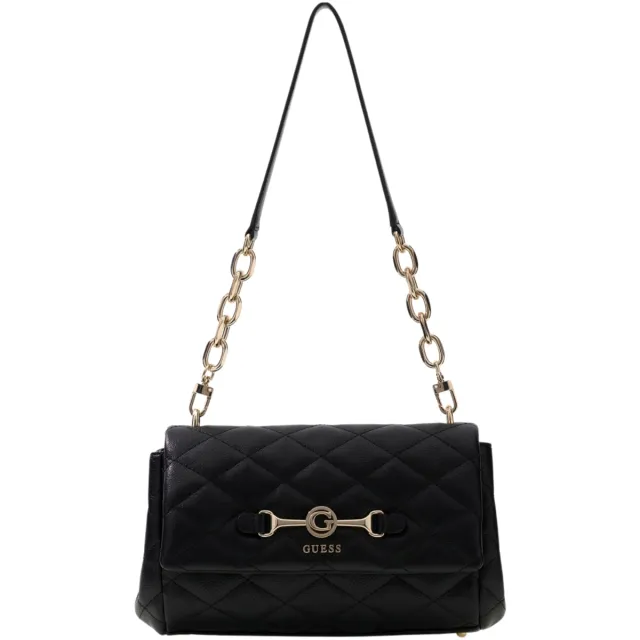 Guess Frances Flap schoudertas zwart