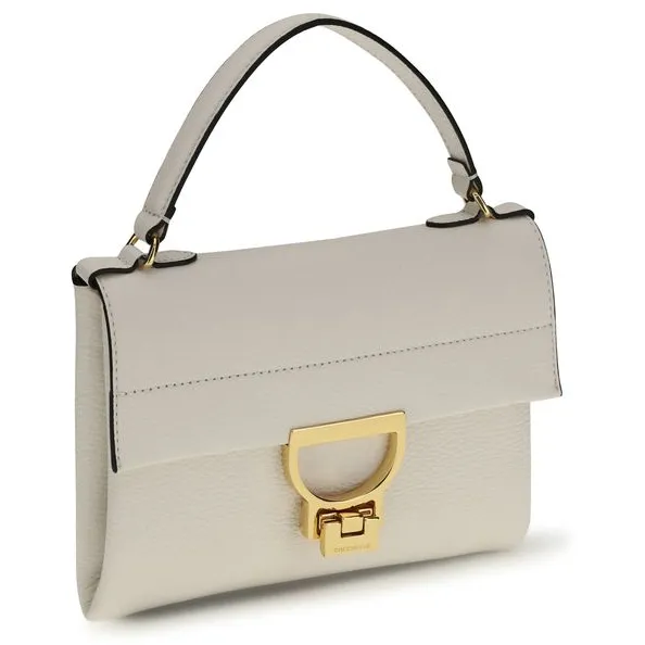 Coccinelle Beige Kalfskin Bos Taurus Handtas, foto 2