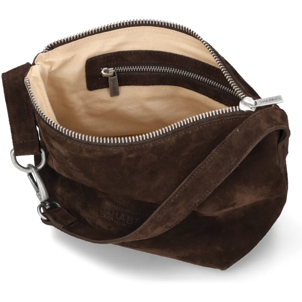 Shabbies Amsterdam Esra crossbodytas donkerbruin, foto 5