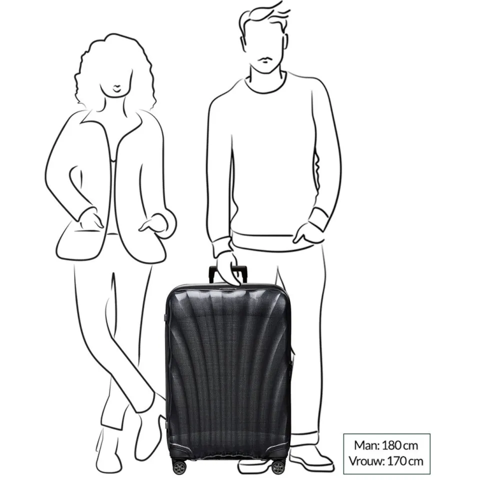 Samsonite C-Lite koffer metallic green, foto 4
