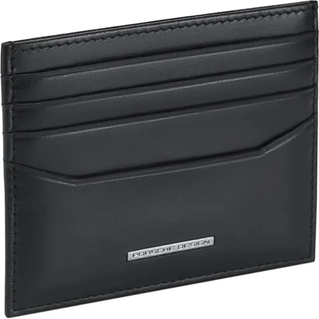 Porsche Design Leren kaarthouder Classic Cardholder 8 zwart black