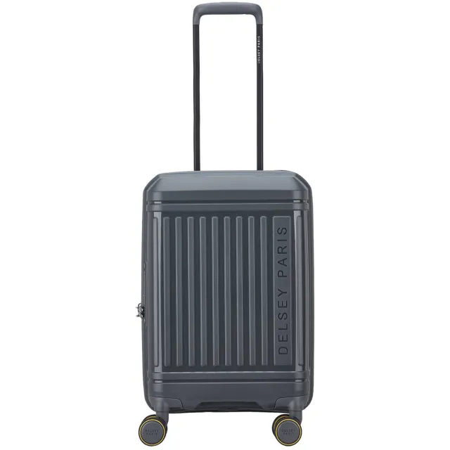 Delsey trolley Lutece 55/35 cm. Expandable donkergrijs