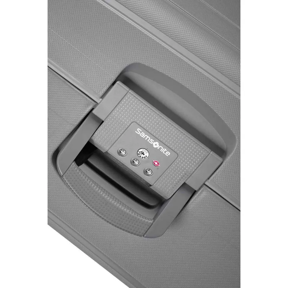 Samsonite S'Cure handbagagekoffer zilverkleurig, foto 7