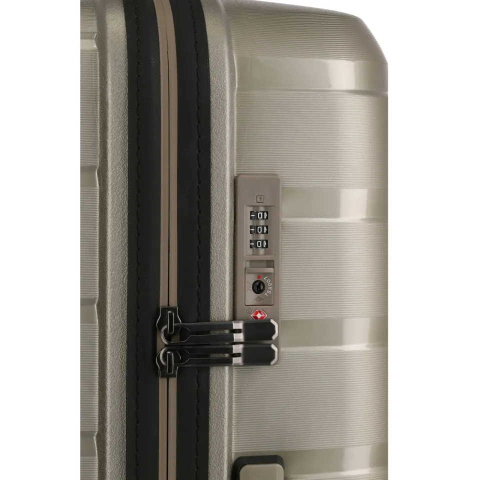 Travelite Air Base slim trolley 55 cm champagne, foto 7