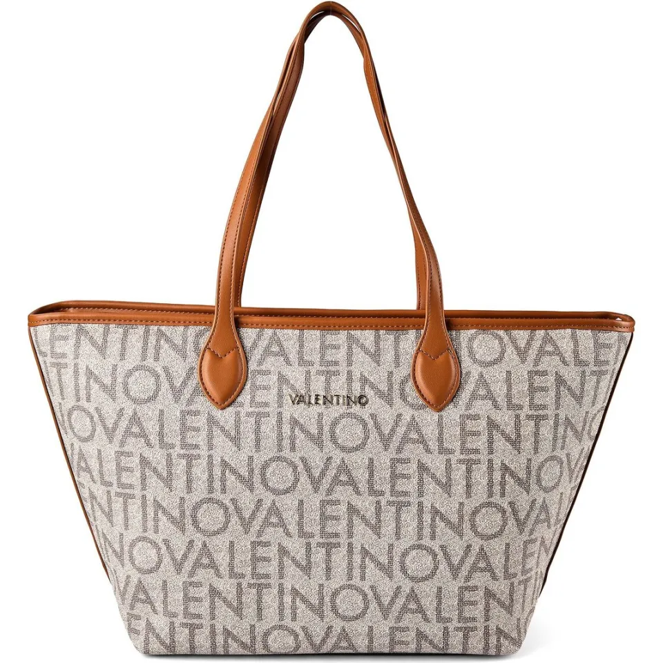 Valentino Logo shopper beige Beige / Nature