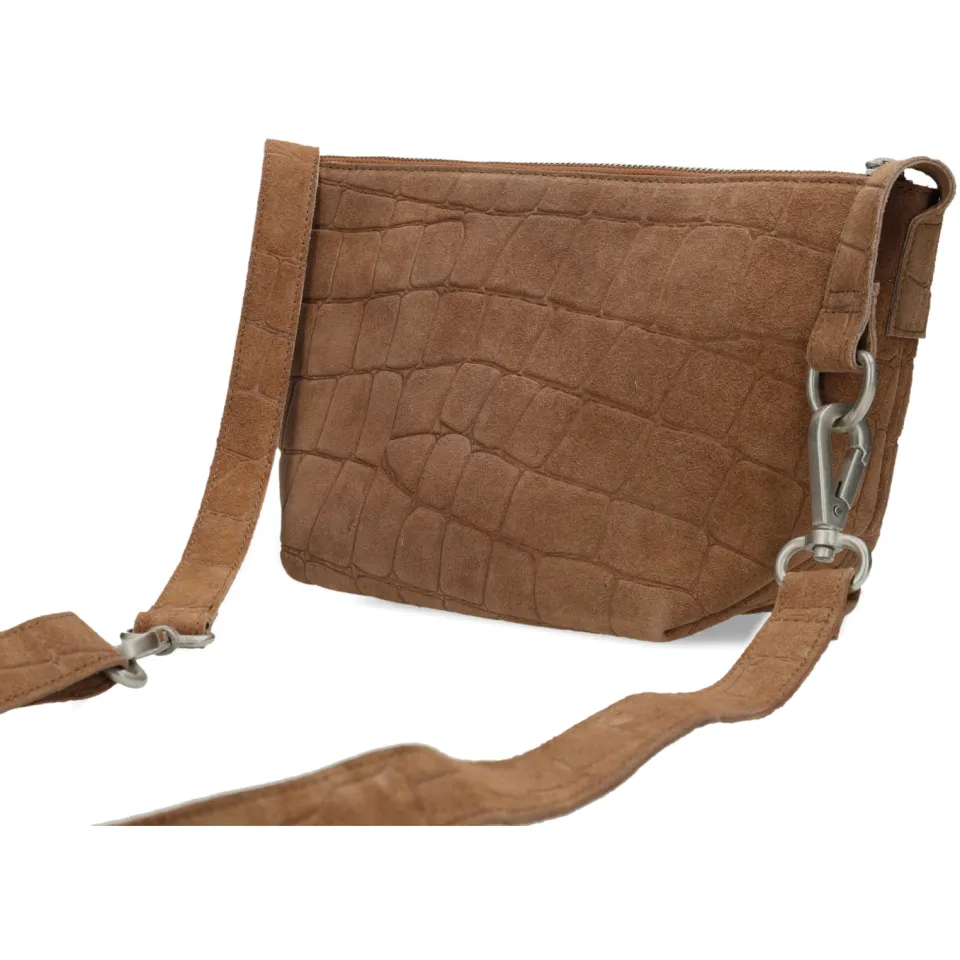Shabbies Amsterdam Esra crossbody tas cognac, foto 6