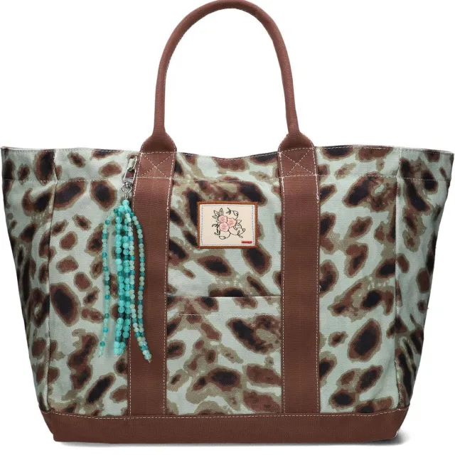 Becksondergaard Leola Camila canvas tas Bruin
