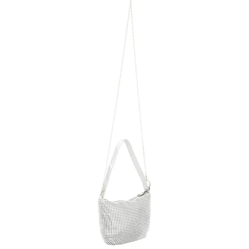Faina handtas zilver