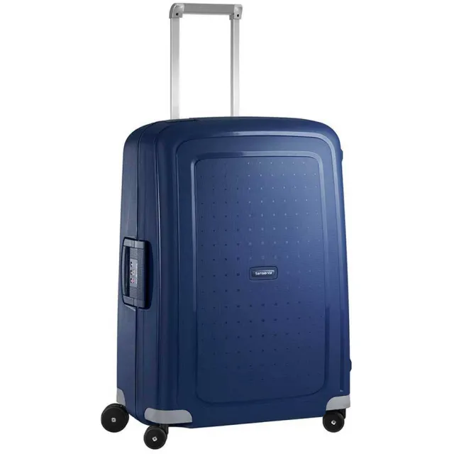 Samsonite S'Cure spinner 69 cm donkerblauw