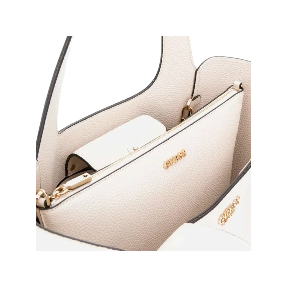 Guess dameshandtassen Anadela Satch beige, foto 2
