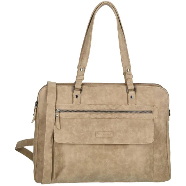 Enrico Benetti Nouméa laptoptas beige