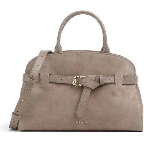 Coccinelle Sabine handtas warm taupe