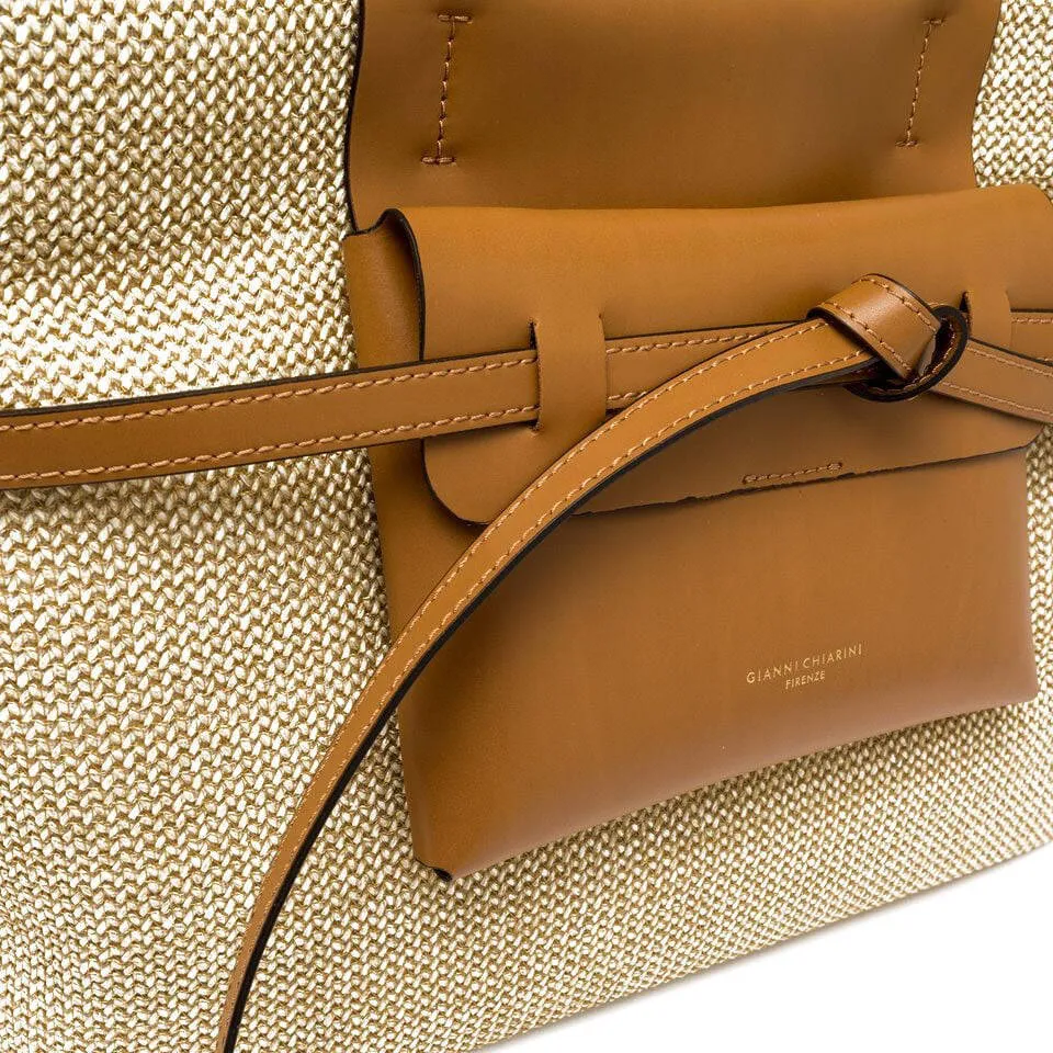 Gianni Chiarini Belty schoudertas zand, foto 5