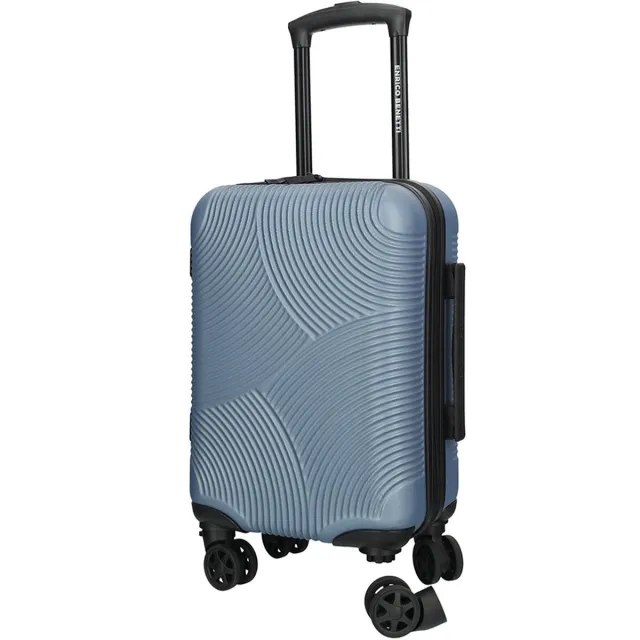 Enrico Benetti Louisville Underseater 40x30x20 cm – Afneembare Wielen – 22,5L – ABS – Handbagage - Jeans blauw