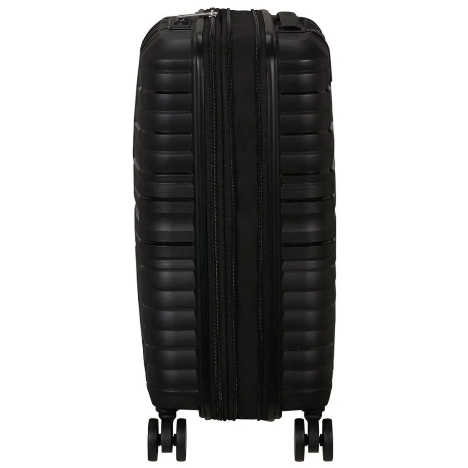 American Tourister Flytwist spinner handbagagekoffer zwart, foto 3