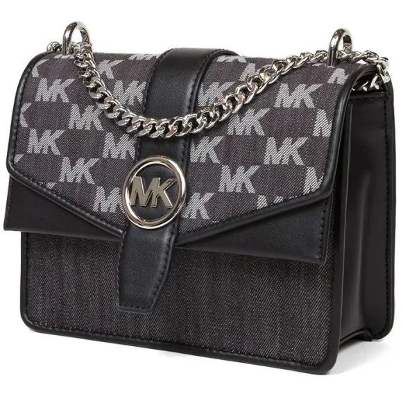 MICHAEL Michael Kors Greenwich crossbodytas zwart, foto 3