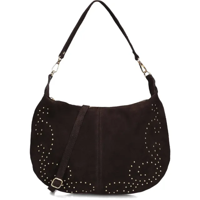 Notre-V Schoudertassen Kirby Suede Bruin - One size