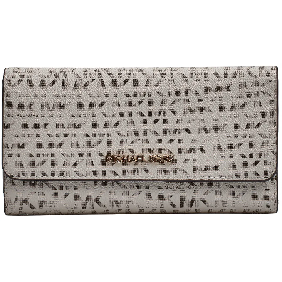 MICHAEL Michael Kors Jet Set grote portemonnee beige, foto 2