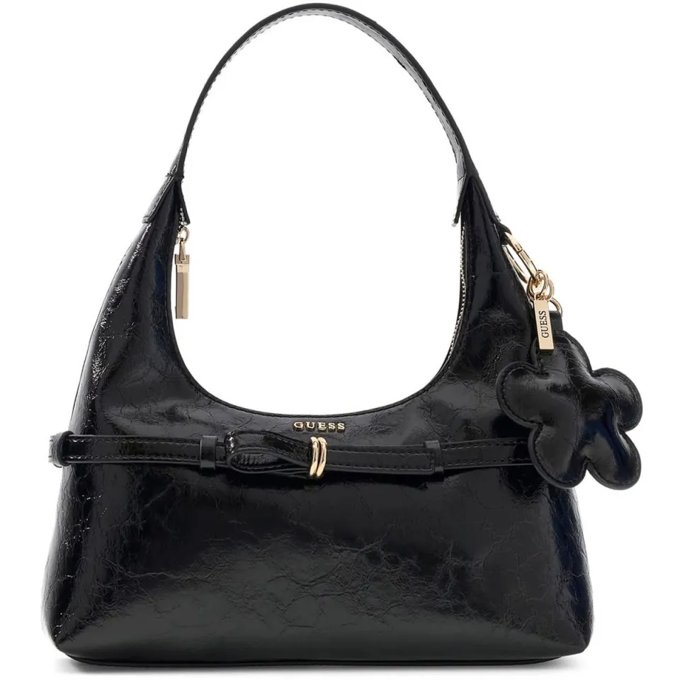 Tas Guess Hwtg23 25770 Taylor Mini Hobo zwart, foto 2