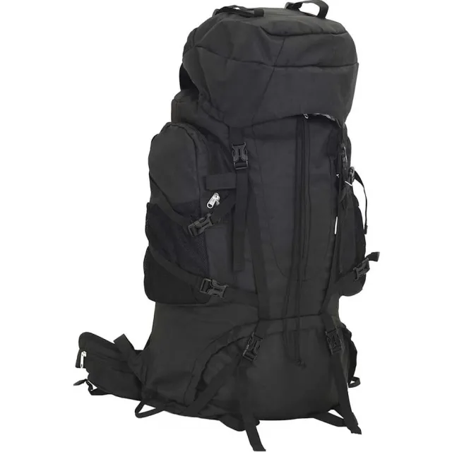 vidaXL Wandelrugzak 100 L oxford stof zwart