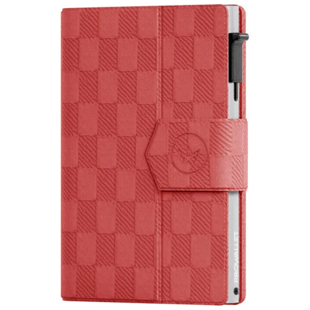 Portemonnee Prowallet Pasjeshouder Plus Panel Rood