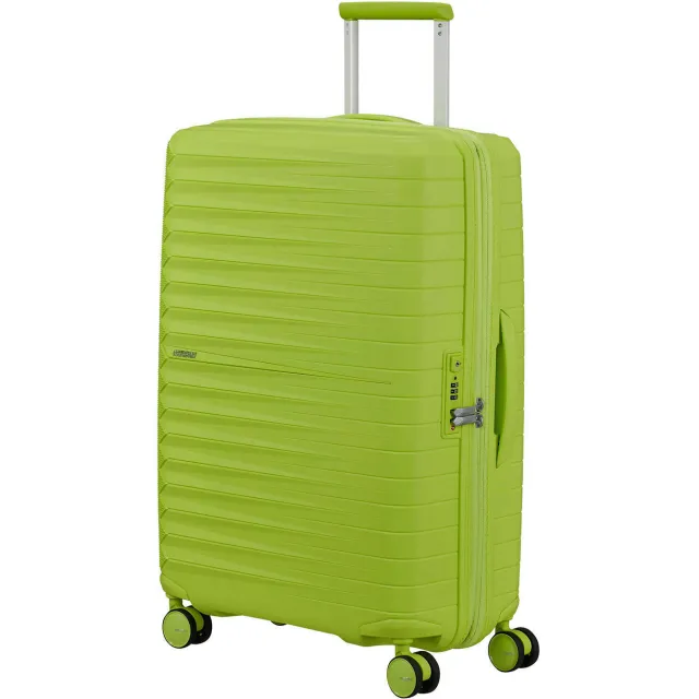 American Tourister FastForward trolley limegroen 68 cm
