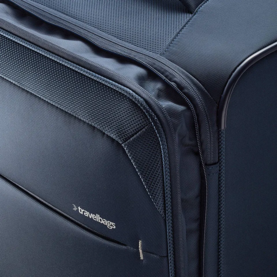 Travelbags The Base Soft Trolley donkerblauw, foto 4