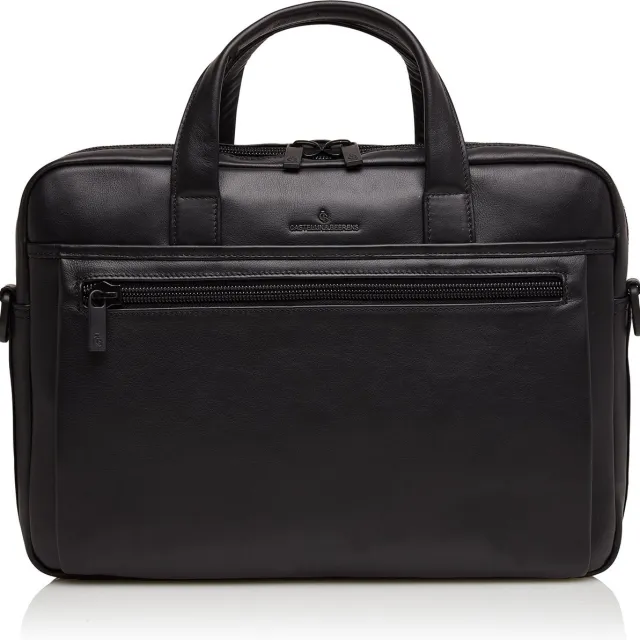 Castelijn & Beerens Nappa X Charlie Laptoptas 15.6" | Zwart