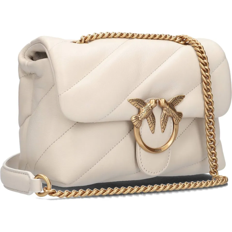 Pinko Love Puff Mini schoudertas wit, foto 4