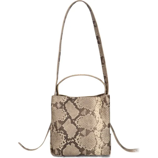 HVISK Handtassen Molly Scaly Structure Taupe - One size