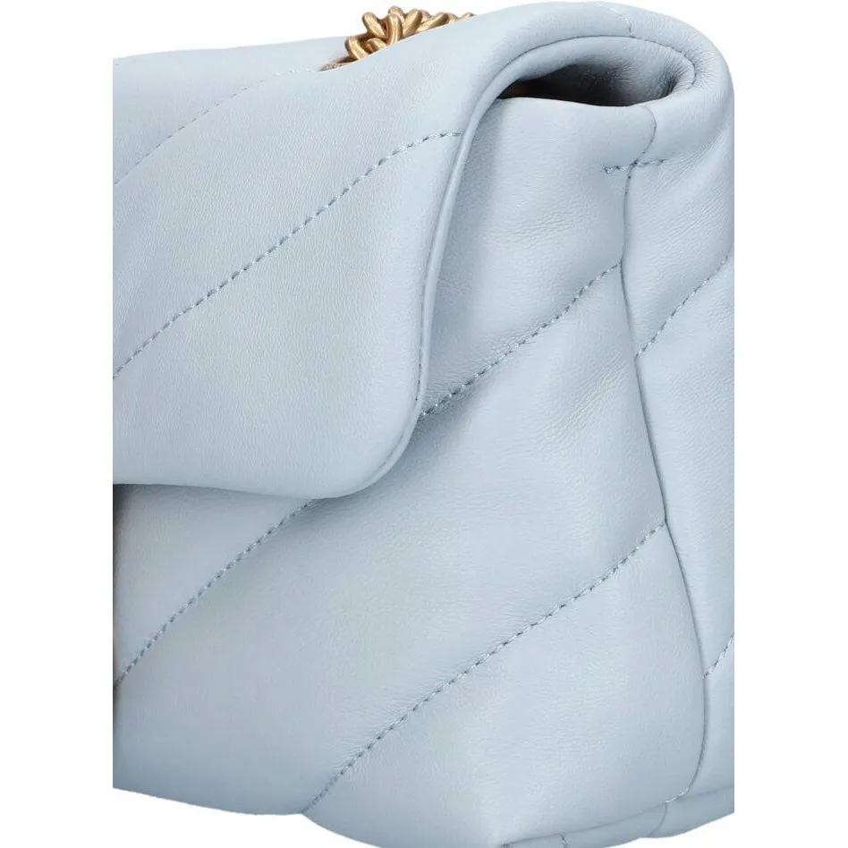 Pinko Love Puff Mini schoudertas lichtblauw, foto 4