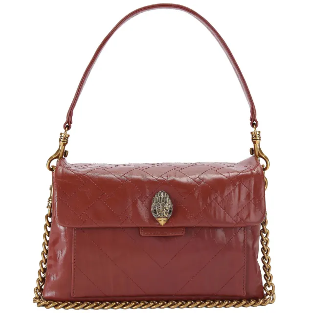 Kurt Geiger Kensington schoudertas donkerrood