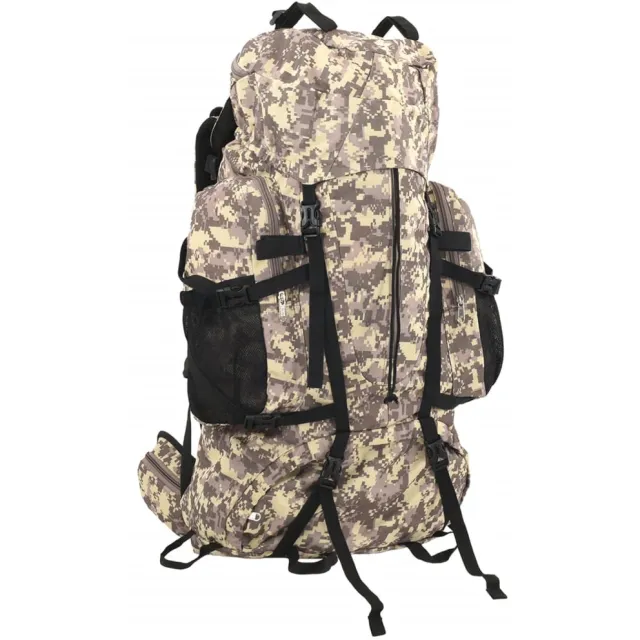 vidaXL Wandelrugzak 80 L camouflage oxford stof camelbruin camelbruin camouflage