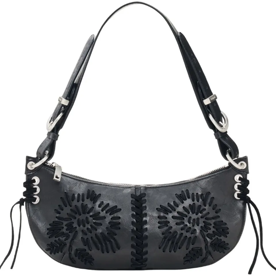 Schoudertas Desigual ALISIO CASTRES LONG zwart, foto 2