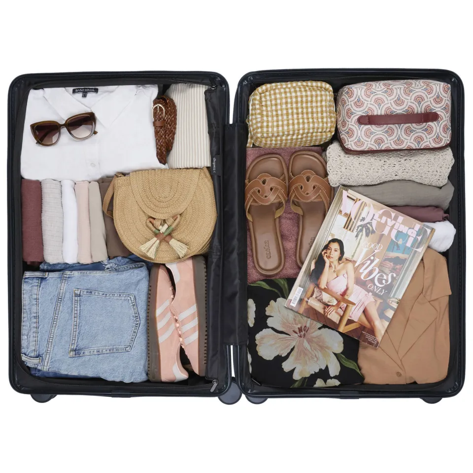 Travelbags The Flow Trolley L blauw, foto 5