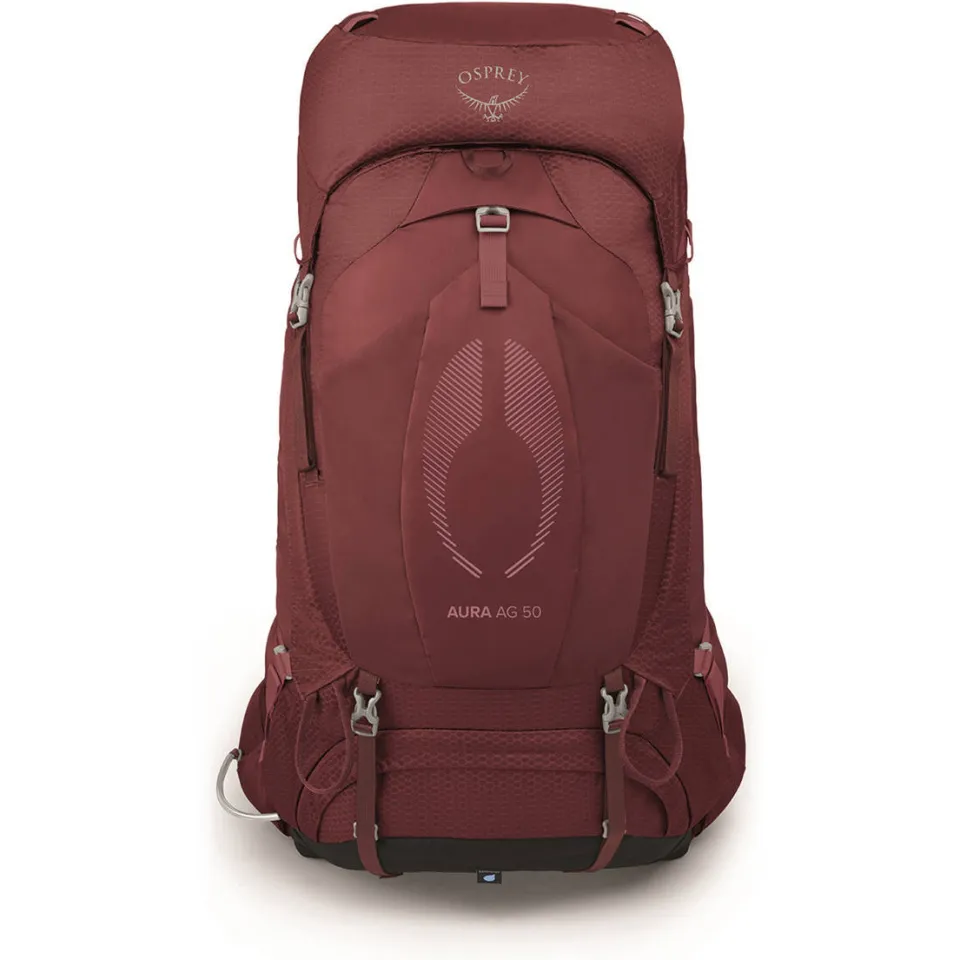 Osprey Aura AG 50 trekkingrugzak rood, foto 3