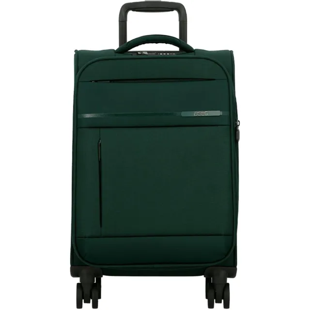 Jump Monthelys Souple spinner handbagage koffer donkergroen